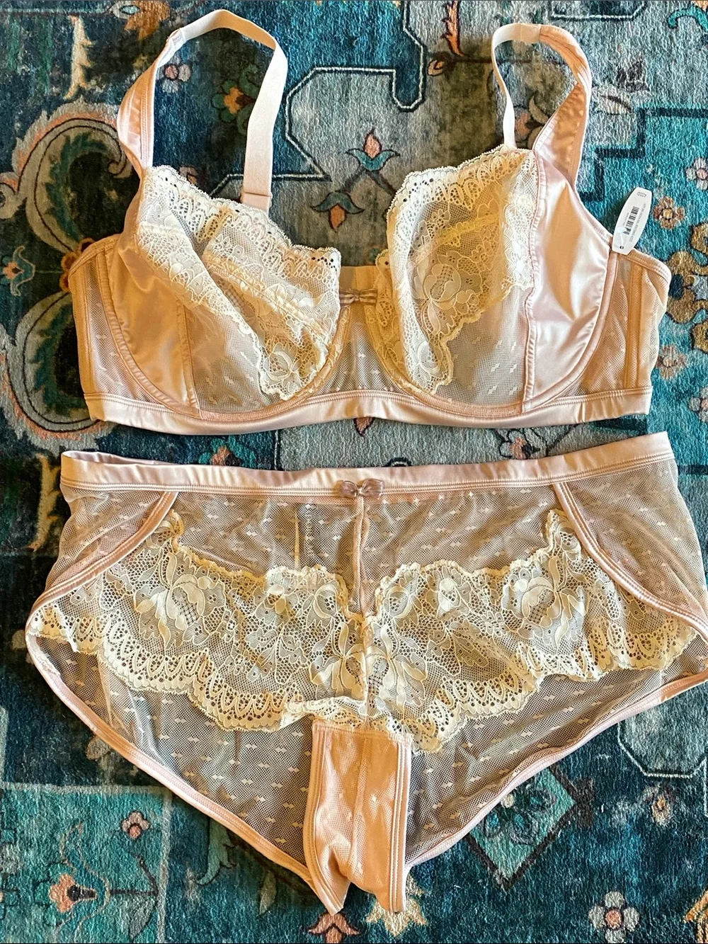 NWT Adore Me lace bra and panties set - Picture 1 of 9